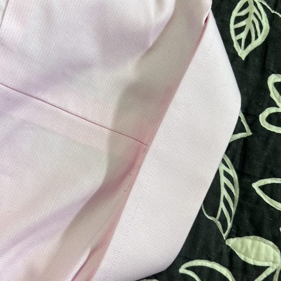 (403)NWOT Mens long sleeve dress shirt by Jos A Bank. Size 16-35. Light Pink - Picture 7 of 8